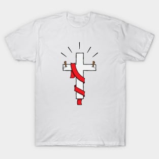 Jesus Lives - Christian Cross T-Shirt